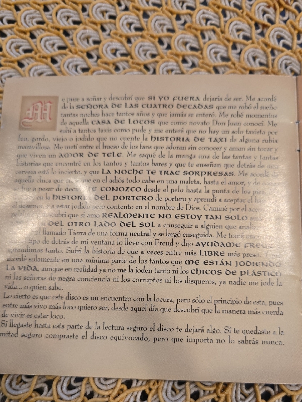 Sony White CD with Red & Blue Text - Ricardo Arjona 'Historias' - Picture 4 of 12